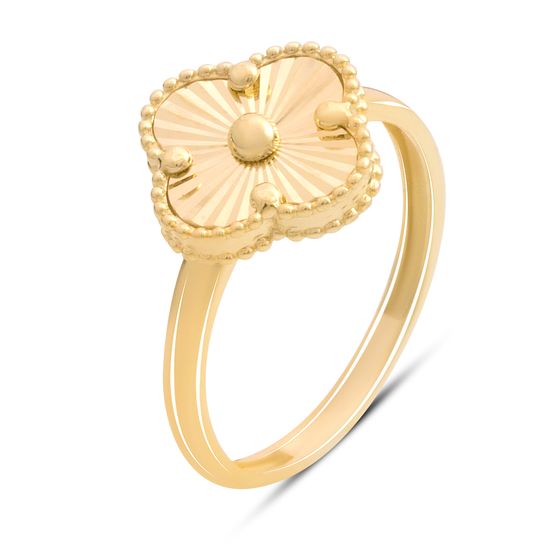 A gold ring without stones