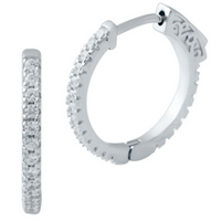 Серьги кольцами