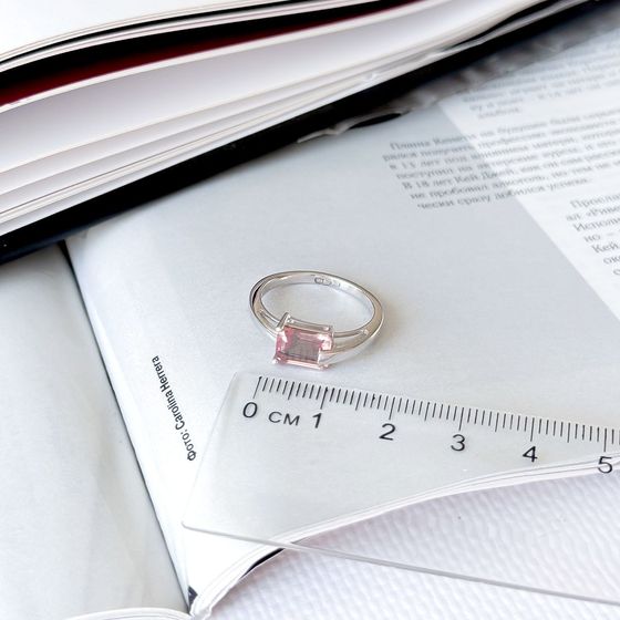 Срібна каблучка з султанітом 1.608ct