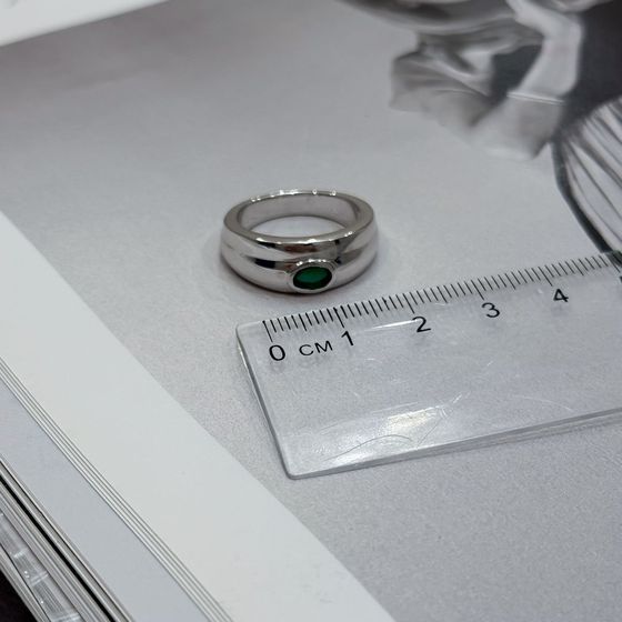 Серебряное кольцо с агатом 0.408ct