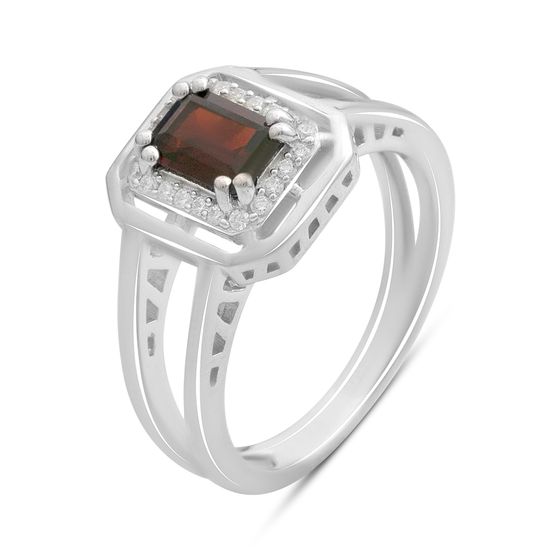 Срібна каблучка з гранатом 1.4ct