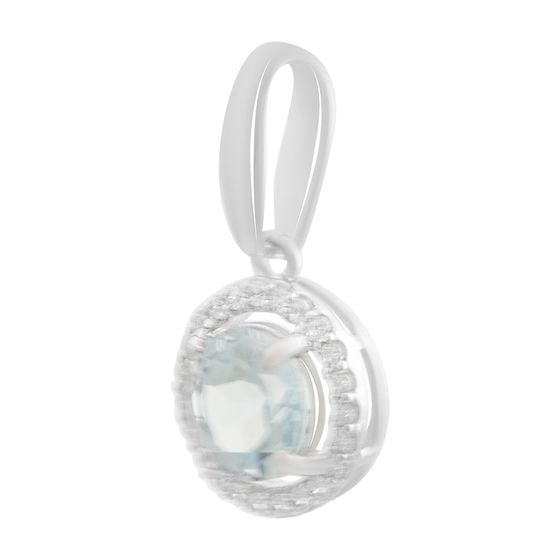 Срібна підвіска з топазом 2.704ct