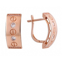 Золотые серьги