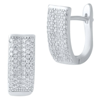 Серебряные серьги