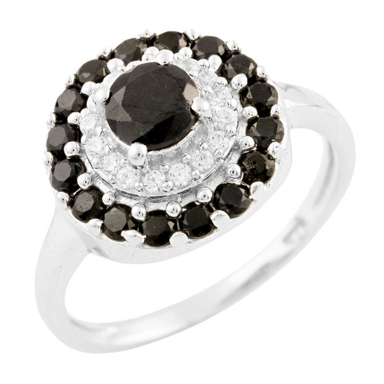 Срібна каблучка із сапфіром 1.553ct
