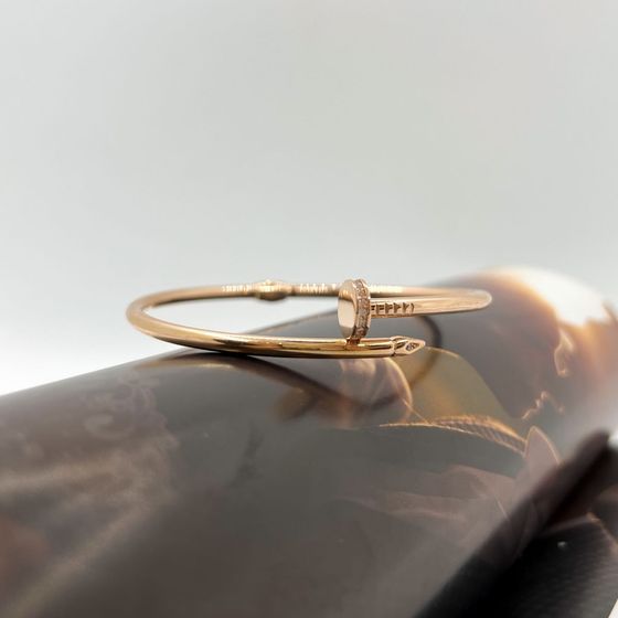 Золотий браслет з фіанітами 0.22ct