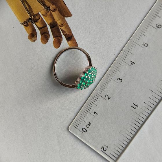 Срібна каблучка з агатом 0.9ct