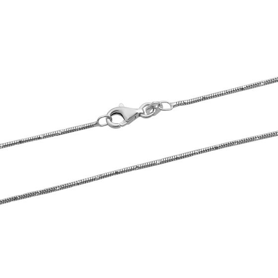 Silver chain without stones