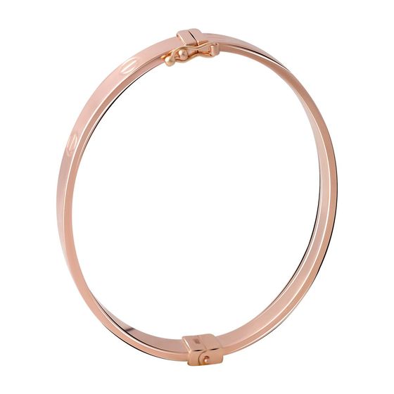 Gold bracelet without stones