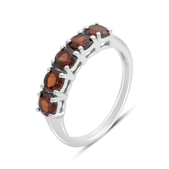 Серебряное кольцо с гранатом 1.6ct