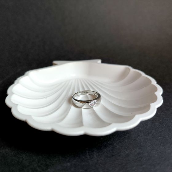 Silver Ring with Fianites