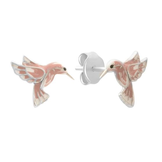 Silver earrings with yemallu