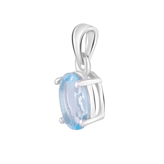 Срібна підвіска з топазом 1.51ct