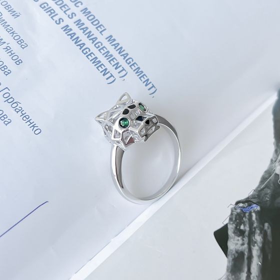 Silver Ring with Fianites