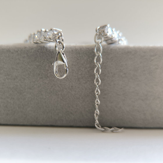 Silver bracelet with agate 9.408ct