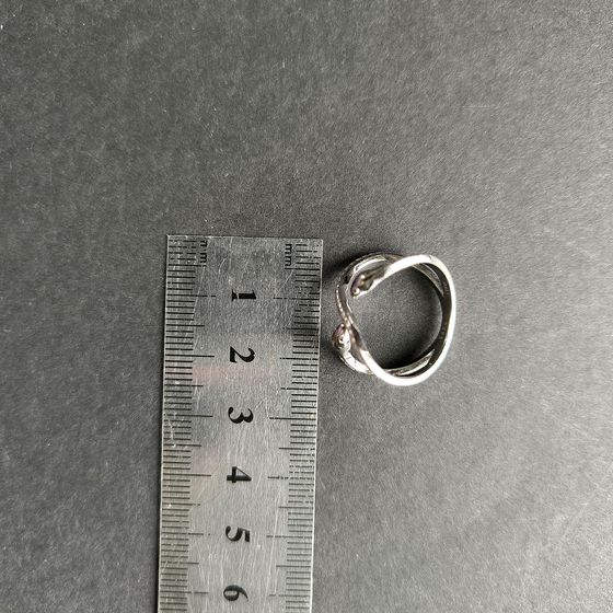 Silver Ring with Fianites