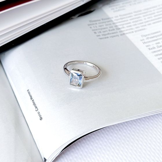 Срібна каблучка з містик топазом 2.302ct