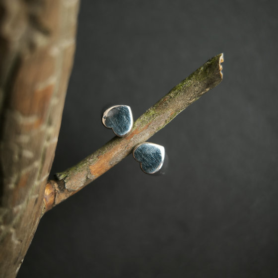 Silver ring without stones