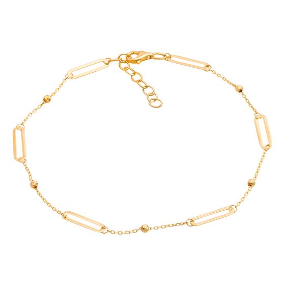 Gold bracelet without stones