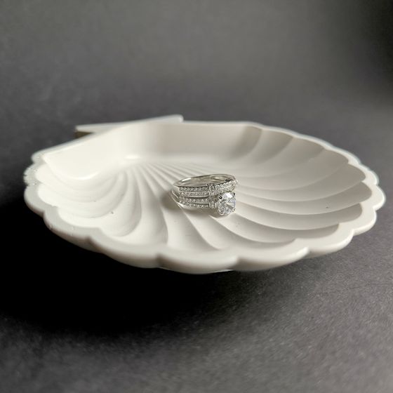 Silver Ring with Fianites