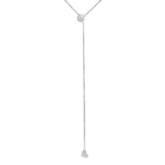 A gold necklace without stones