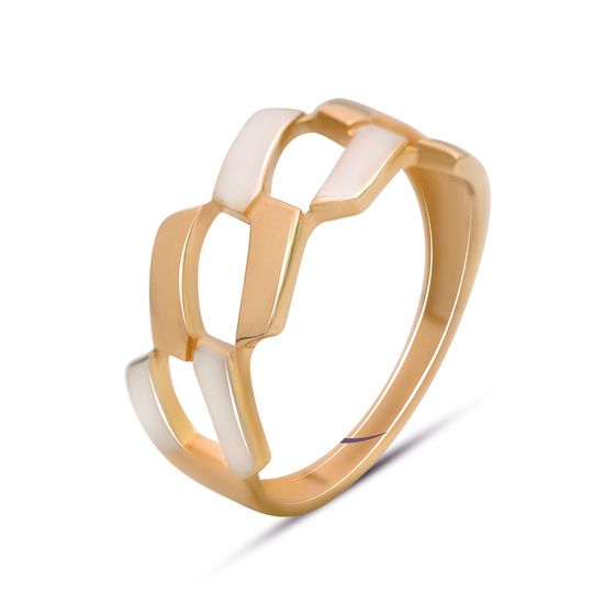 A gold ring without stones