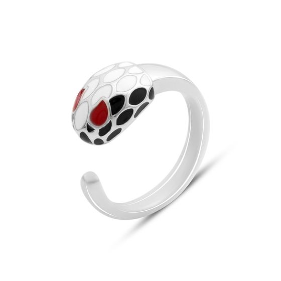 Silver ring with semalloy