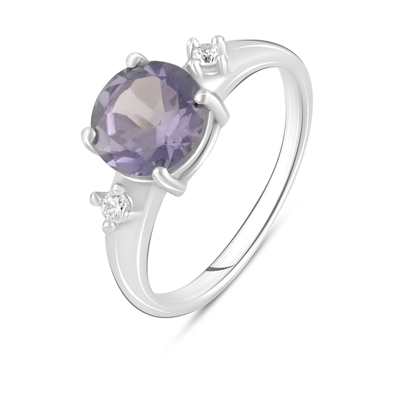 Серебряное кольцо с александритом 2.394ct