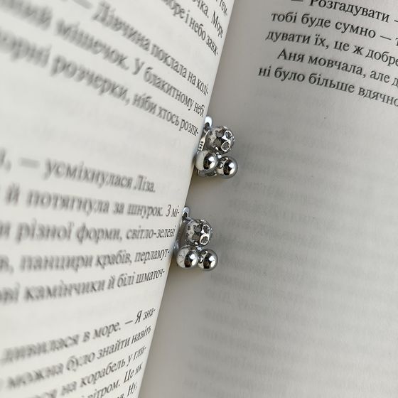Silver earrings without stones
