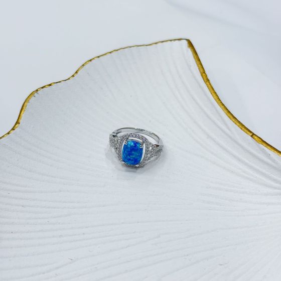 Срібна каблучка з опалом 2.163ct