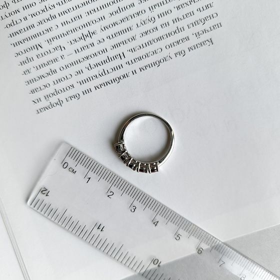 Серебряное кольцо с гранатом 1.6ct