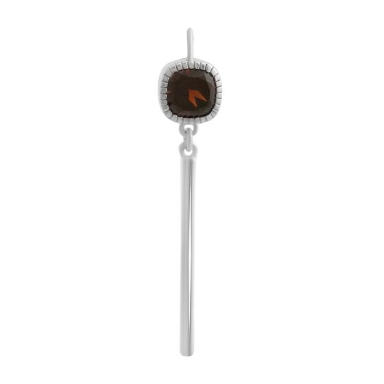 Срібна підвіска з гранатом 1.242ct