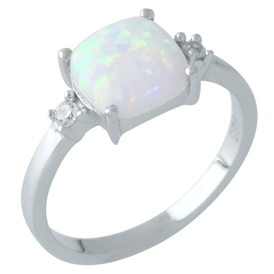 Срібна каблучка з опалом 1.074ct