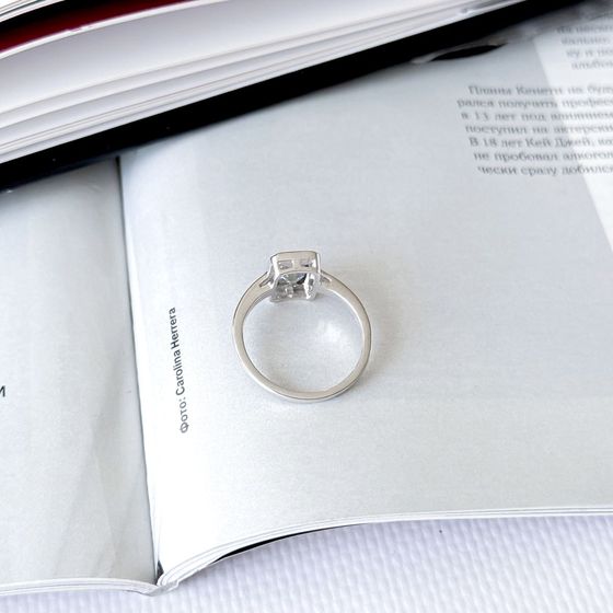 Срібна каблучка з містик топазом 2.302ct