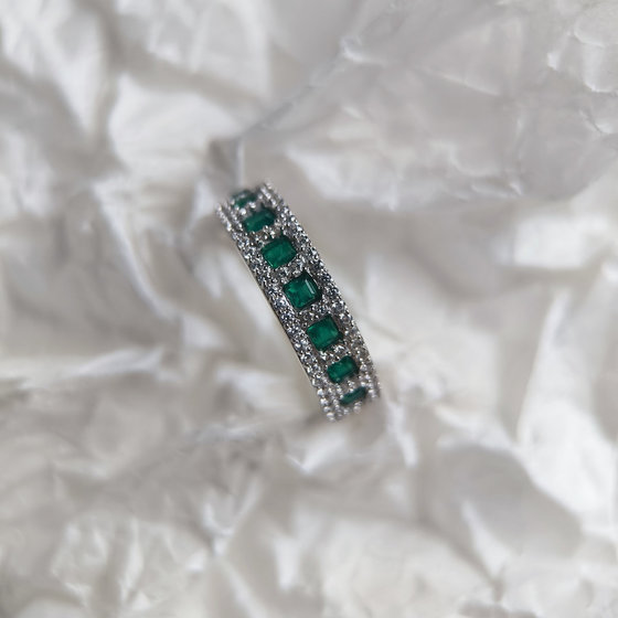 Серебряное кольцо с агатом 1.325ct