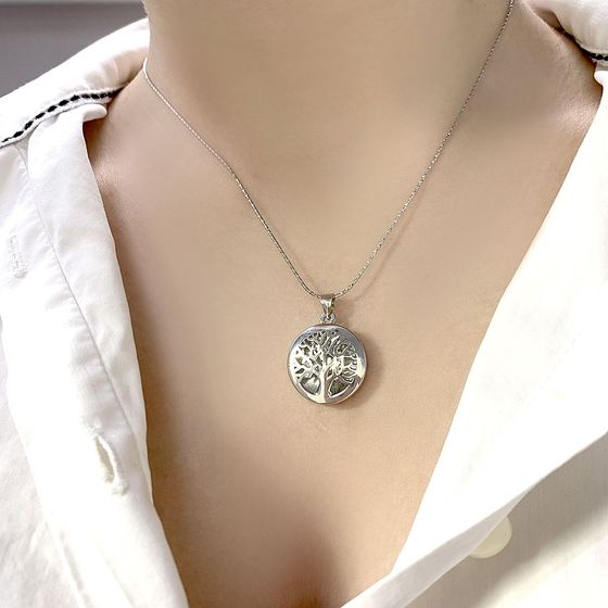 Серебряная подвеска без камней