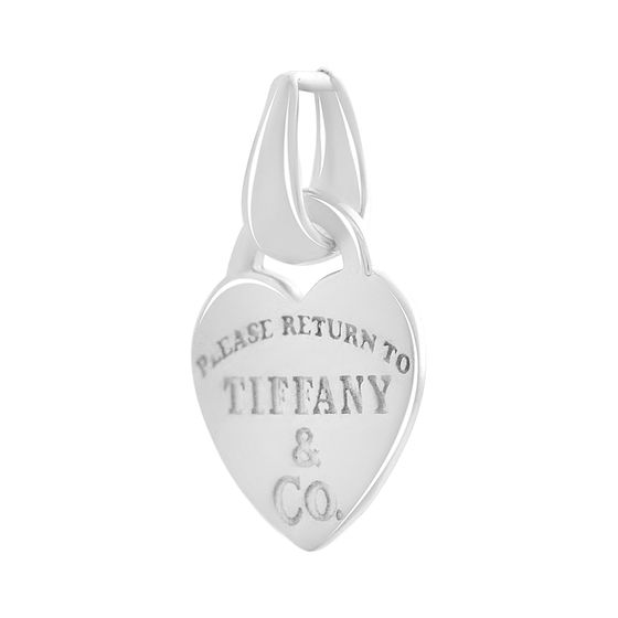 Silver pendant without stones