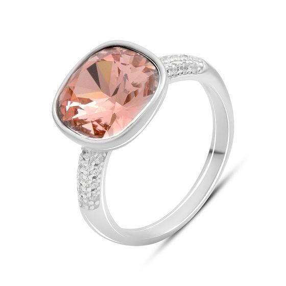 Silver Ring with Fianites