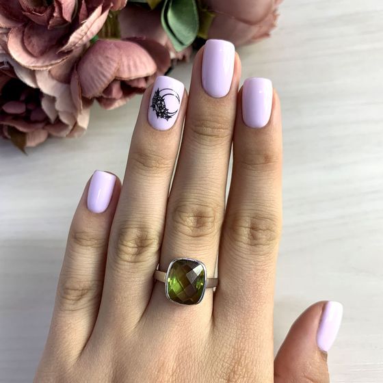 Срібна каблучка з султанітом 4.993ct