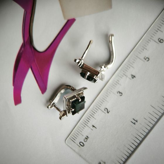 London Blue 3.008ct Silver Topaz Earrings