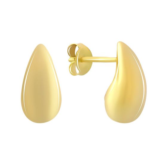 Silver earrings without stones