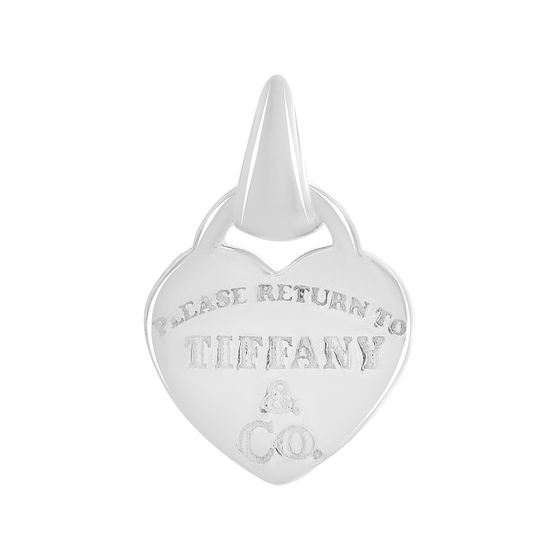 Silver pendant without stones